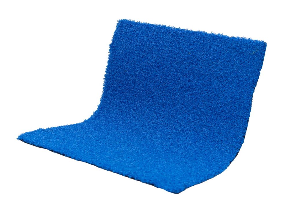 Pasto Sintético para Canchas de Pádel de 12 mm en Color Azul